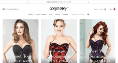 Desktop Screenshot of corsets-uk.com